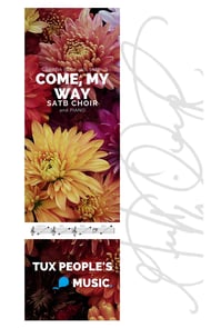 Come, My Way SATB choral sheet music cover Thumbnail